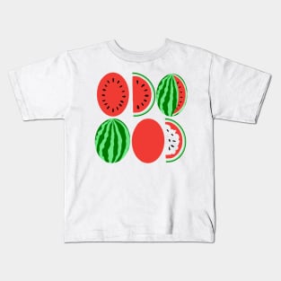 Watermelons Print Kids T-Shirt